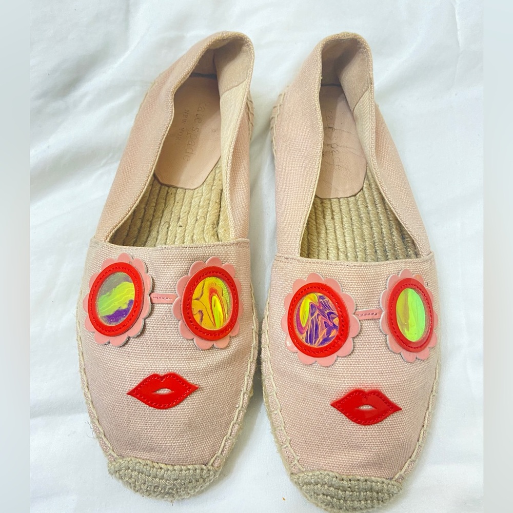 Kate spade pink espadrilles. Size 5